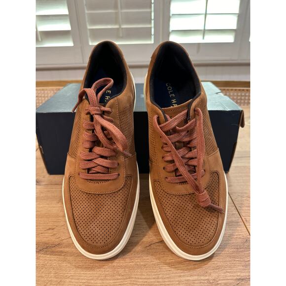 Cole Haan Men's Grand Crosscourt Modern Tennis Sneaker 8.5 NWOB Suede Cushioned - Picture 6 of 11